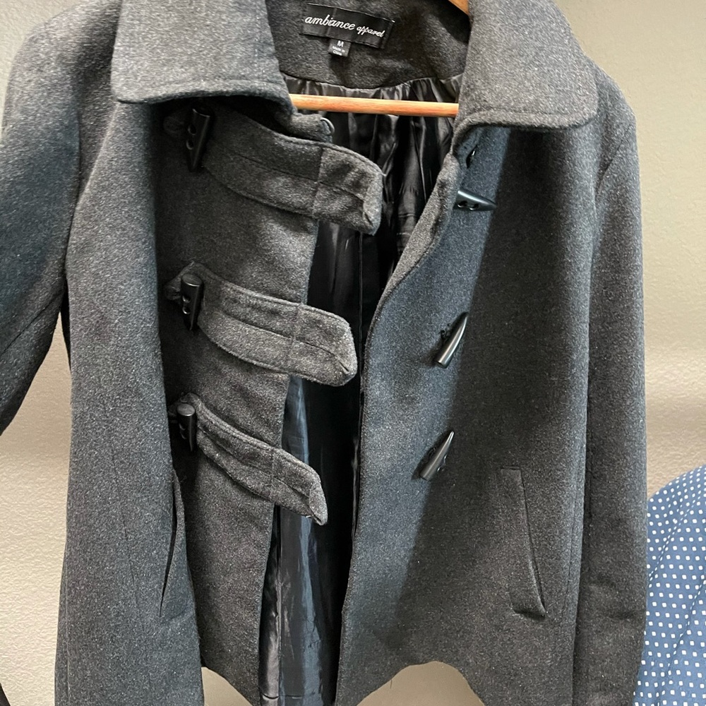 Gray Pea Coat